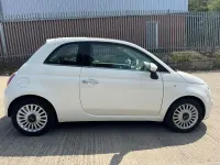 Used Fiat 500 Lounge 69 HP (50 kW) 2012 White Hatchback