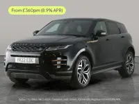 Used Land Rover Range Rover evoque SE Dynamic 204 HP (150 kW) 2022 Black SUV