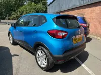 Used Renault Captur Dynamique 90 HP (66 kW) 2015 Blue SUV