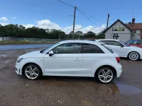 Used Audi A1 S-Line 122 HP (89 kW) 2013 White Hatchback