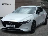 Used Mazda 3 Homura-Line 138 HP (101 kW) 2026 White Hatchback