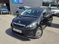 Used Peugeot 108 Active 67 HP (49 kW) 2017 Black Hatchback