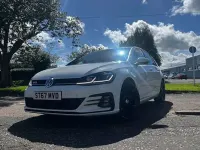Used VW Golf VII GTI 230 HP (169 kW) 2017 White Hatchback