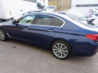 Used BMW 520 Comfort Edition 2018 Blue Sedan