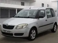 Used Skoda Roomster 64 HP (47 kW) 2007 Silver MPV