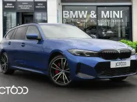 Used BMW 330e M Sport 288 HP (211 kW) 2024 Blue Estate