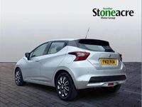 Used Nissan Micra Acenta 91 HP (66 kW) 2021 Silver Hatchback