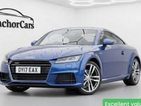 Used Audi TT S-Line 230 HP (169 kW) 2017 Blue Coupe