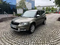 Used Skoda Yeti SE L 110 HP (80 kW) 2017 Green SUV