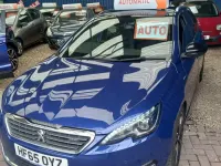 Second-hand Peugeot 308 SW GT-line 150 CP (110 kW) 2015 Albastru Break