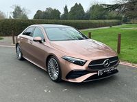 Used Mercedes A180 AMG Line Premium Plus 136 HP (100 kW) 2023 Gold Sedan