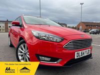 Used Ford Focus Titanium 125 HP (91 kW) 2015 Red Estate