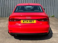 Used Audi A3 Sport 110 HP (80 kW) 2014 Red Sedan