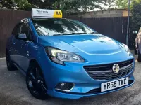 Used Vauxhall Corsa Edition 70 HP (51 kW) 2015 Blue Hatchback