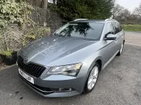 Used Skoda Superb SE 150 HP (110 kW) 2017 Grey Estate