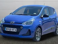 Used Hyundai i10 GO! 67 HP (49 kW) 2018 Blue Hatchback