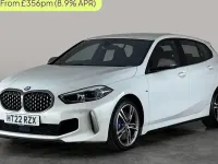 Used BMW M135 Comfort Edition 306 HP (225 kW) 2022 White Hatchback