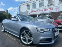 Used Audi S5 Cabriolet Performance 333 HP (244 kW) 2016 Silver Cabriolet