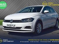 Begagnad VW Polo SE 95 HK (69 kW) 2020 Vit Halvkombi