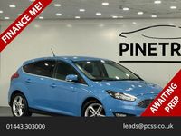 Used Ford Focus Zetec 125 HP (91 kW) 2017 Blue Hatchback