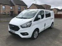 Usado Ford Transit Custom Limited 130 HP (95 kW) 2019 Branco Van