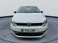 Used VW Polo Design 75 HP (55 kW) 2015 White Hatchback