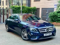 Used Mercedes E220 AMG line 2017 Blue Sedan