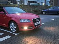Used Audi A3 Cabriolet Sport 2011 Red Cabriolet
