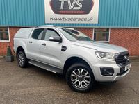 Używany Ford Ranger Wildtrack 2021 Srebrny Pickup
