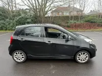 Used Kia Picanto 84 HP (61 kW) 2012 Black Hatchback