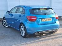 Used Mercedes A180 Executive 109 HP (80 kW) 2016 Blue Hatchback