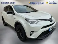 Used Toyota RAV4 Hybrid 2018 White SUV