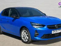 Used Vauxhall Corsa SRi 100 HP (73 kW) 2020 Blue Hatchback