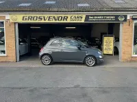 Used Fiat 500 Lounge 69 HP (50 kW) 2018 Grey Hatchback
