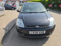 Gebraucht Ford Fiesta Style 2008 Schwarz Kleinwagen
