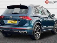 Used VW Tiguan R-line 150 HP (110 kW) 2022 Blue SUV