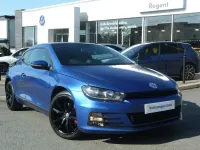 Used VW Scirocco GT 180 HP (132 kW) 2015 Blue Coupe