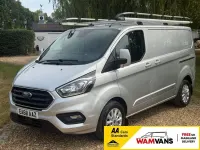 Used Ford Transit Custom Limited 130 HP (95 kW) 2018 Silver Van