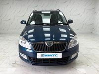 Used Skoda Fabia Elegance 105 HP (77 kW) 2013 Blue Estate