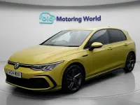 Used VW Golf VIII R-line 150 HP (110 kW) 2023 Yellow Hatchback