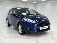 Used Ford Fiesta Zetec 100 HP (73 kW) 2016 Blue Hatchback