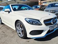 Usado Mercedes C220 AMG Line Premium Plus 2017 Branco Cabrios