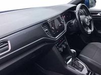 Used VW T-Roc R-line 150 HP (110 kW) 2021 Ravenna blue SUV