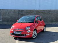 Used Fiat 500 Lounge 2017 Pink Hatchback