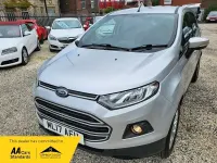Used Ford Ecosport Zetec 125 HP (91 kW) 2017 Silver SUV