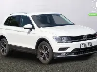 Used VW Tiguan SE 125 HP (91 kW) 2018 White SUV