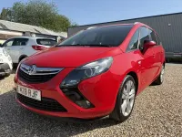 Used Vauxhall Zafira Tourer SRi 2015 Red MPV