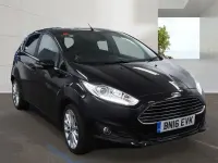 Used Ford Fiesta Titanium X 2016 Black Hatchback