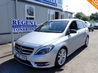Used Mercedes B180 109 HP (80 kW) 2015 Silver Hatchback
