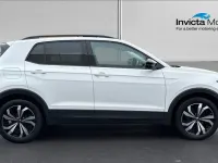Used VW T-Cross Black Edition 95 HP (69 kW) 2023 White SUV